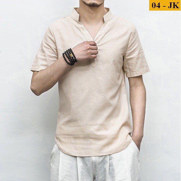 (Hàng Xuất Xịn) Áo Đũi Nam ngắn tay ( Mát - Nhẹ Như Không) | BigBuy360 - bigbuy360.vn