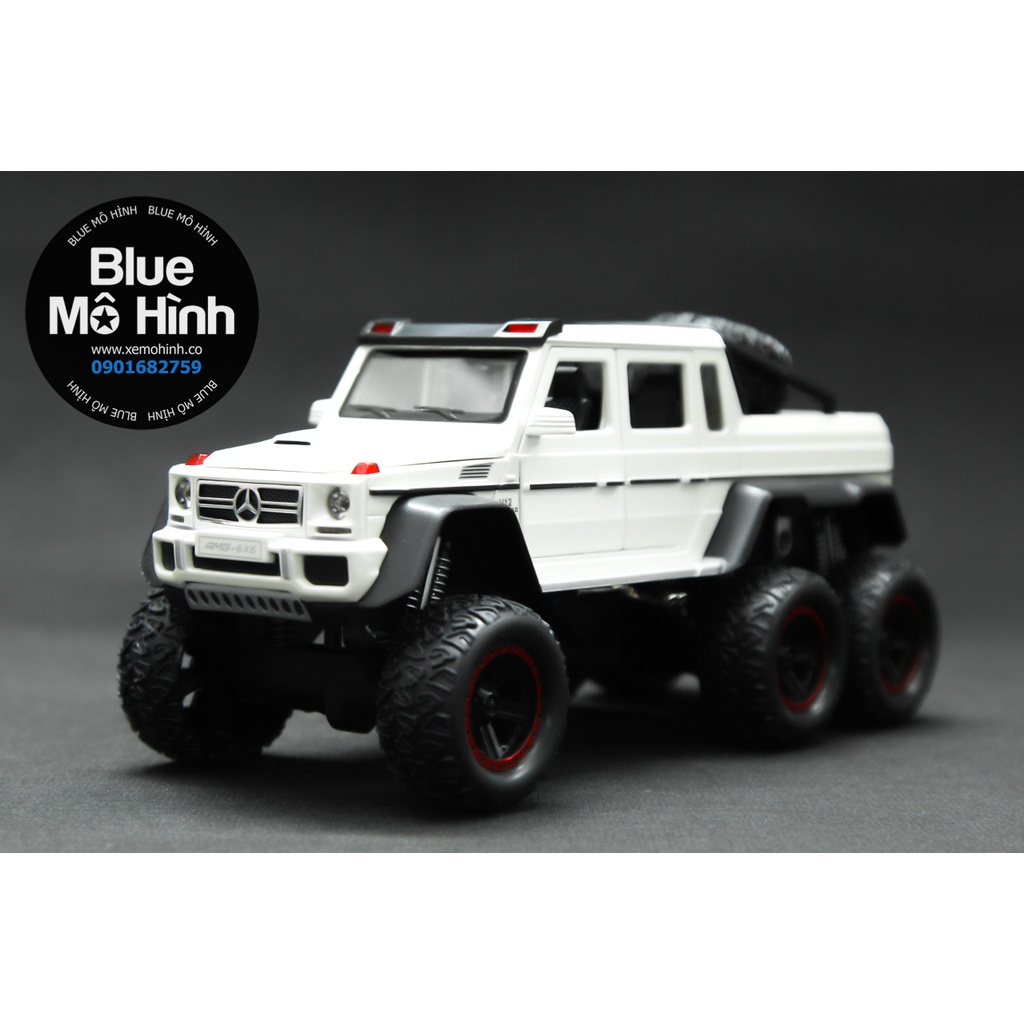 Blue mô hình | Xe mô hình Mercedes G63 AMG bán tải Pickup Offroad 1:24