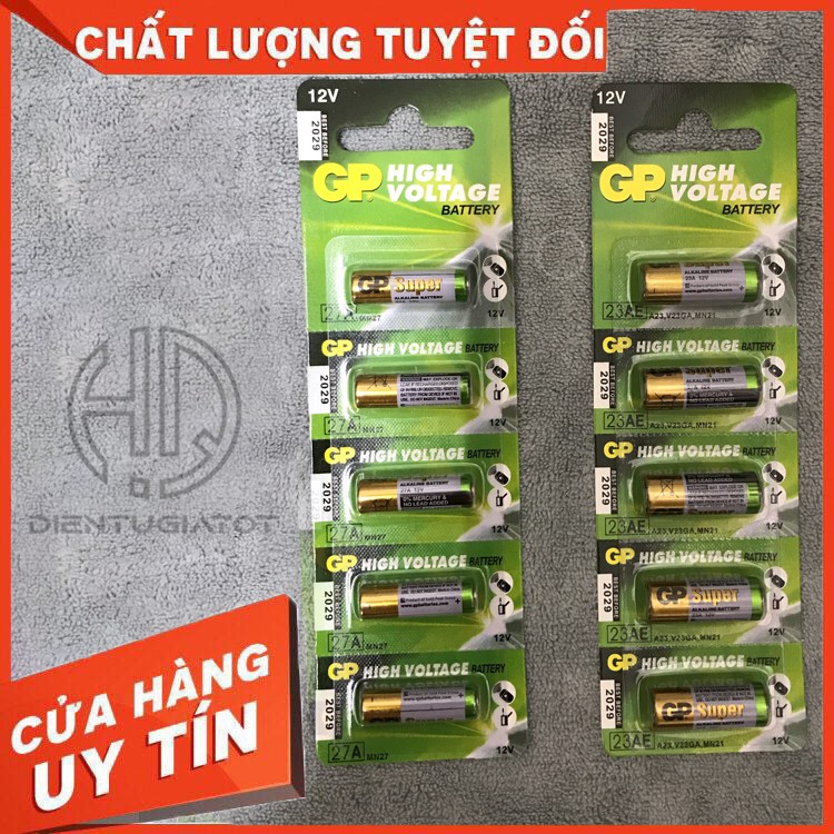 Pin chất lượng 12V 23A / 27A hãng GP