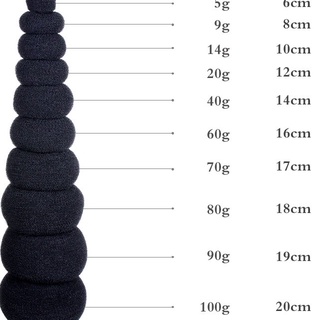 Độn búi tóc tròn donut size 10cm