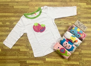 SET 5 ÁO CARTER TAY DÀI BÉ GÁI