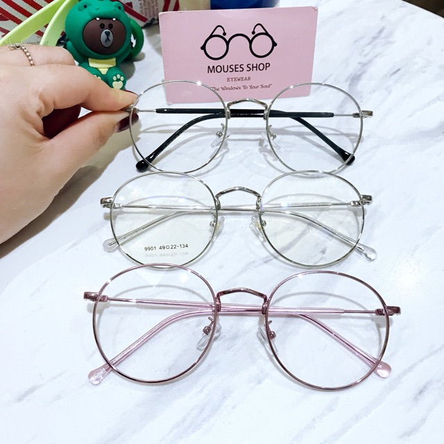 _Gọng kính kim loại_Kính mắt thời trang đẹp
