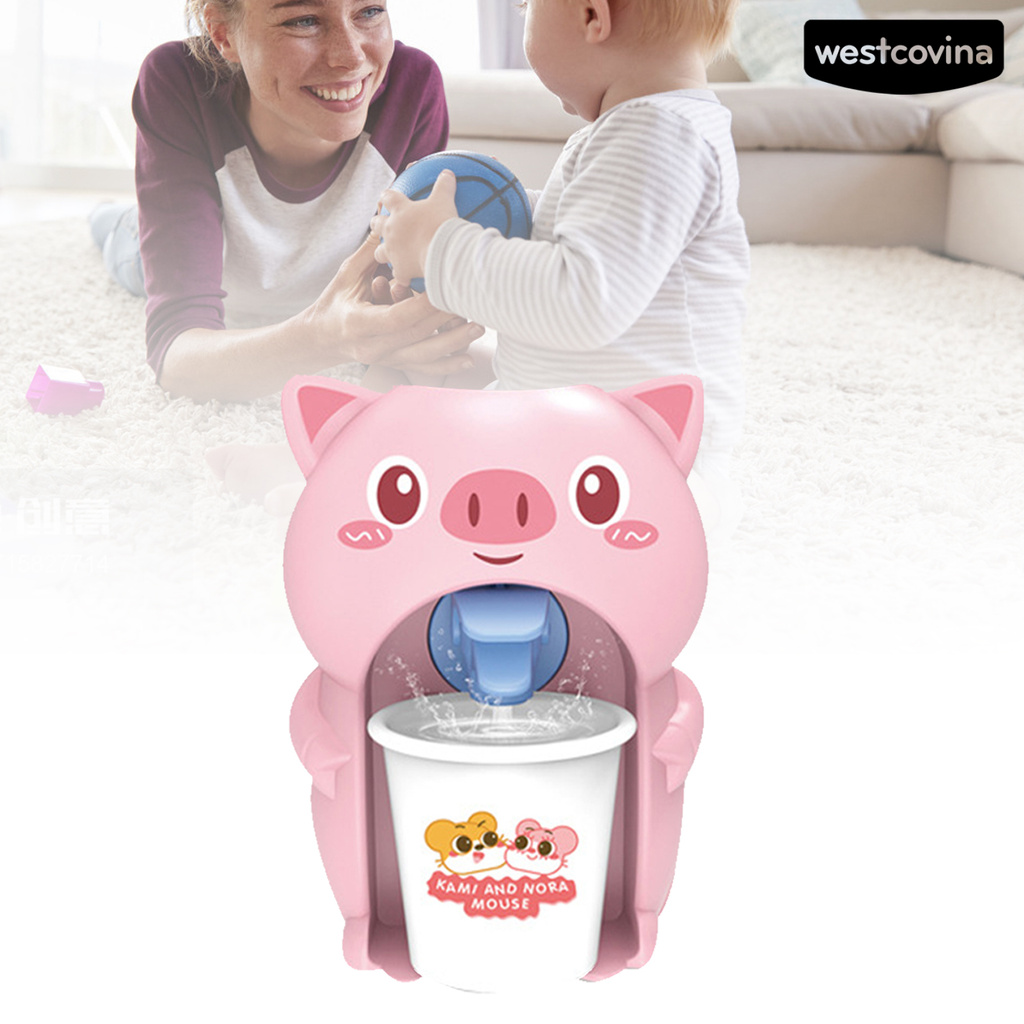 Bình nước đồ chơi hình chú heo con dễ thương
