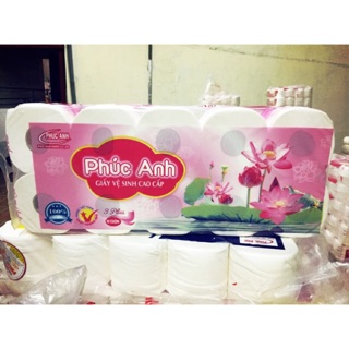 Giấy vệ sinh Phúc Anh - hàng 3 lớp 10 cuộn