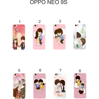 Ốp lưng Oppo Neo 9S dẻo in hình Chibi