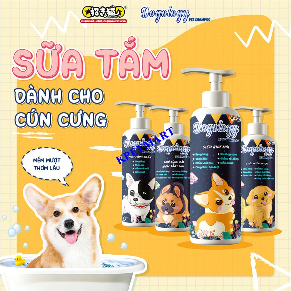 Sữa tắm cho chó Siêu lưu hương DOGOLOGY 500ML