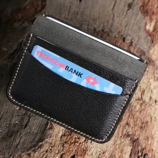 VÍ DA BÒ ĐỰNG THẺ ATM MINI DẠNG ĐƠN GIẢN