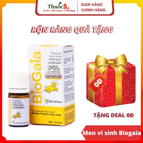 [GIÁ GỐC] Men vi sinh Biogaia nhỏ giọt - Lọ 5ml