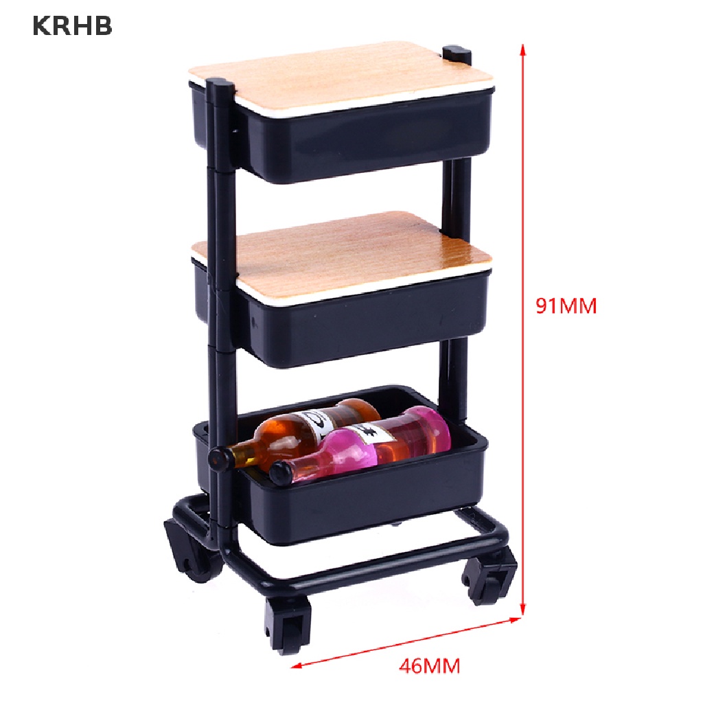 Xe Đẩy Em Bé Đồ Chơi Cỡ 1 / 12 Mới