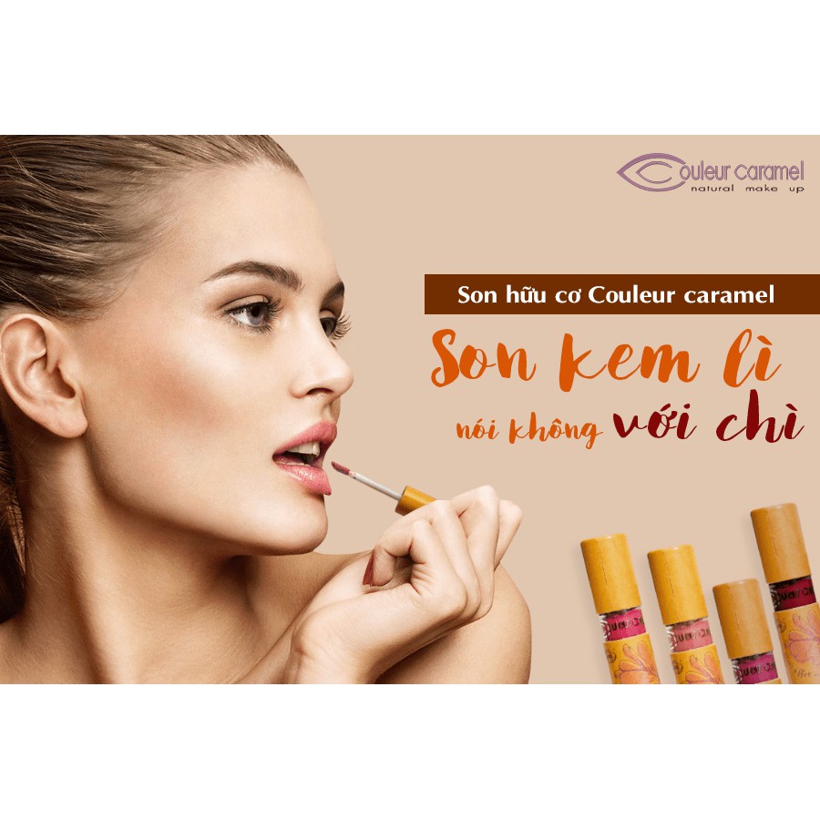 _Son kem hữu cơ Couleur caramel