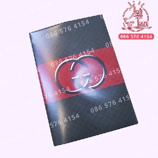 HÌNH THẬT - Bọc vở GUCCI sang chảnh - bao tập màu sắc cool cho bạn gái cực xinh