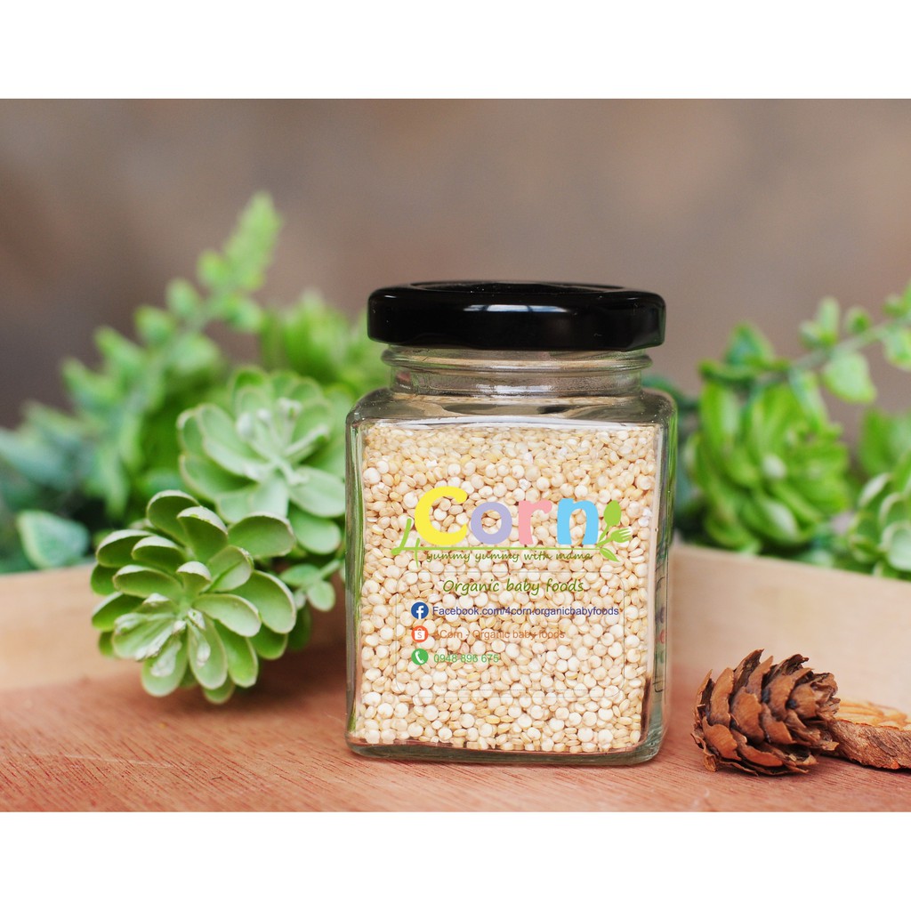 Hạt diêm mạch (quinoa) trắng hữu cơ Markal