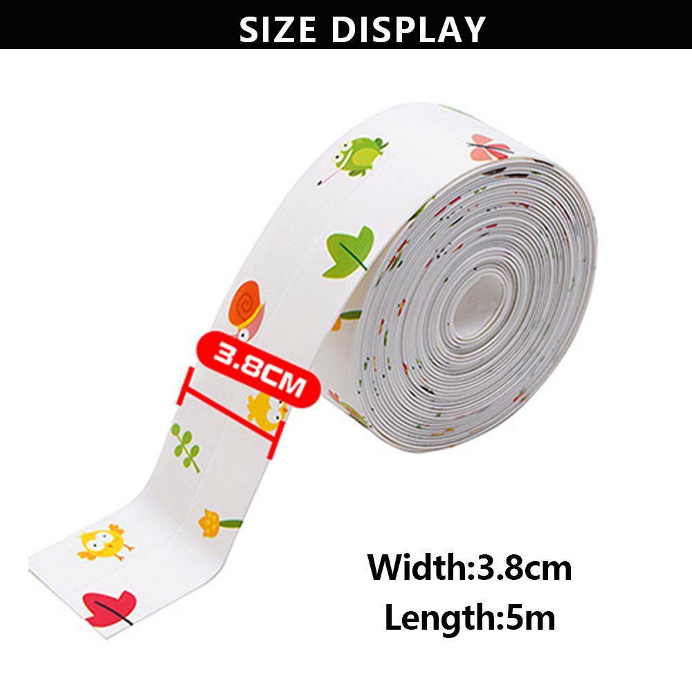 Cuộn Băng Dán Niêm Phong PVC 5m Chống Nước Chống Nấm Mốc Cho Nhà Bếp