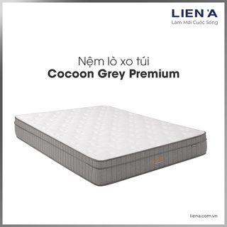 Nệm Lò Xo Liên Á Cocoon Grey Premium