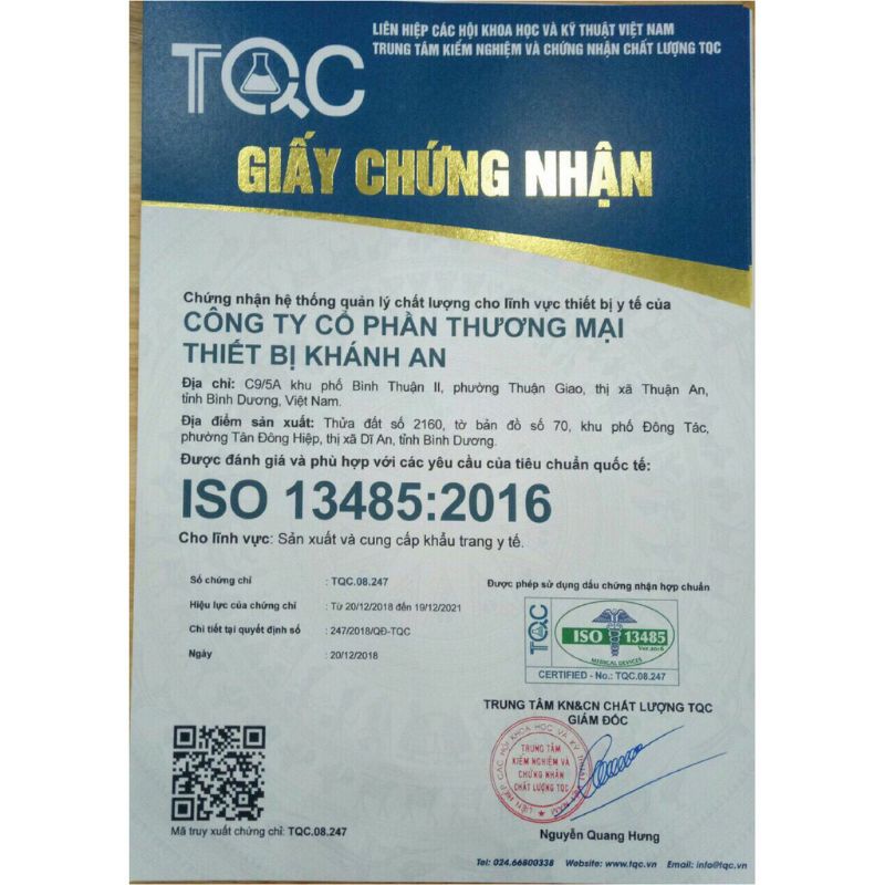 Khẩu trang 4D KA99 Khánh An | KHẨU TRANG KF94 CÔNG NGHỆ HÀN QUỐC