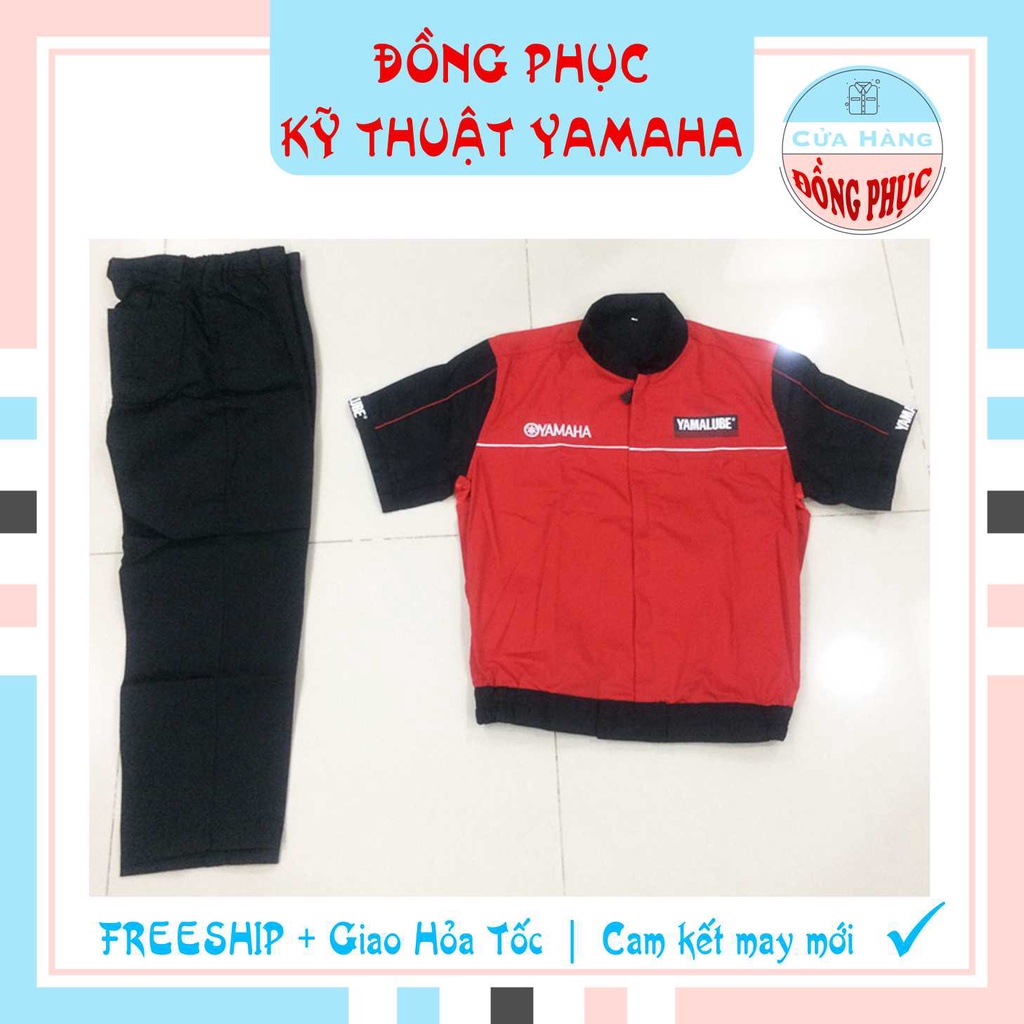 ĐỒNG PHỤC NHÂN VIÊN KỸ THUẬT VIÊN CHÍNH HÃNG YAMAHA, ĐỒNG PHỤC THỢ ĐÚNG CHUẨN CỦA YAMAHA, Gía sỉ!
