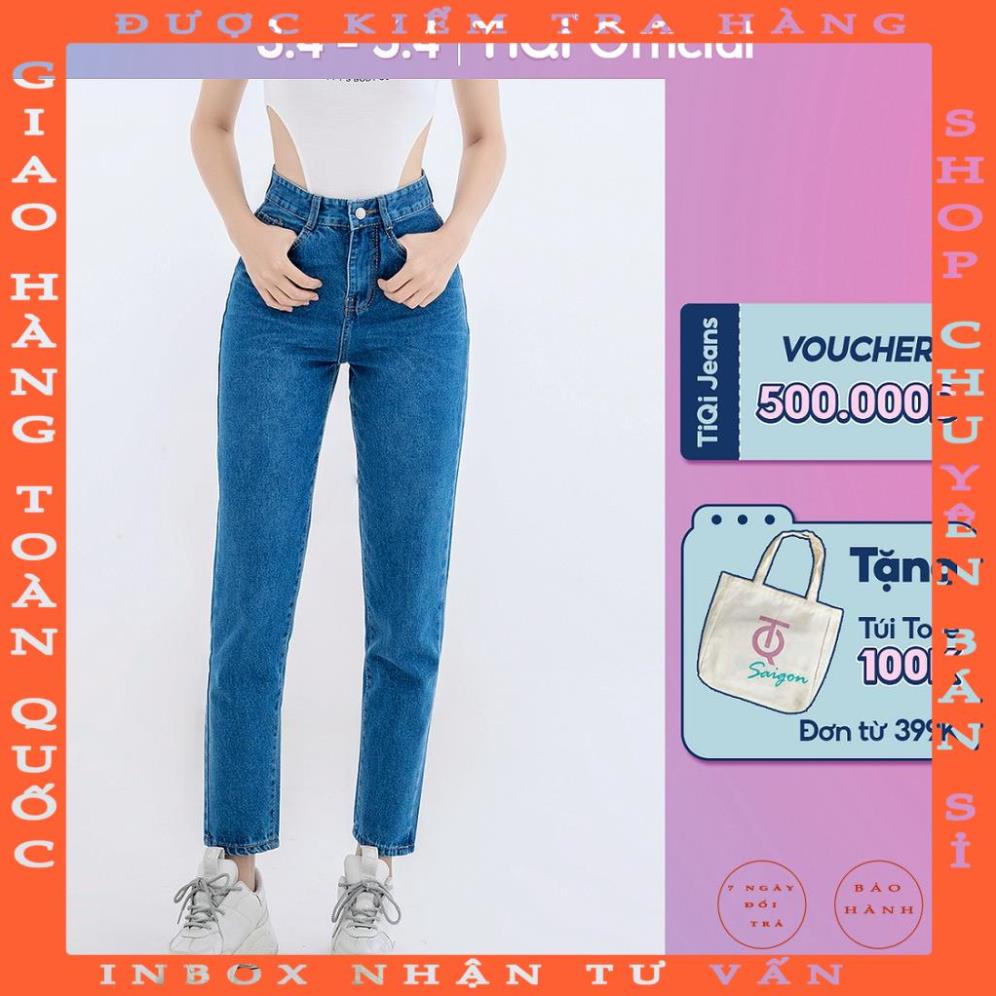 Quần Baggy Jean Trơn Hot Trend TiQi Jeans B1-211 chungmo