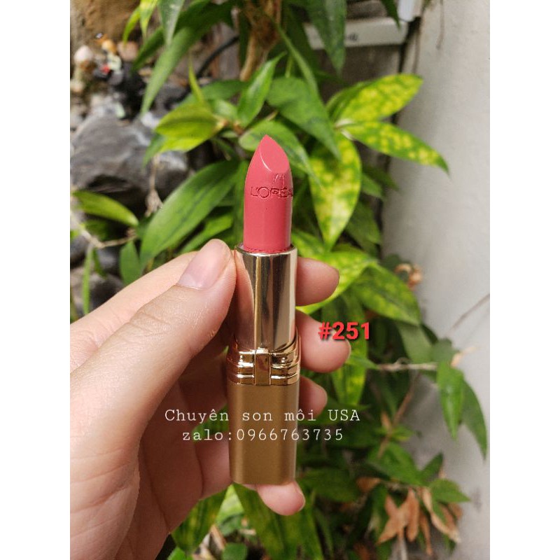 Son L'Oreal Riche Riche Lipstick 350 BritishRed | BigBuy360 - bigbuy360.vn