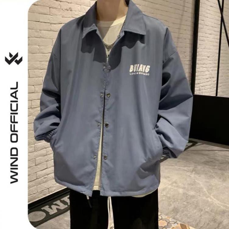 Áo khoác dù cardigan unisex form rộng Mặt Cười nam nữ thời trang kim gia bao đẹp