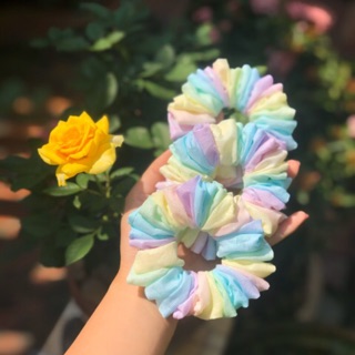 Đồ cột tóc scrunchies 🌈cầu vồng✨