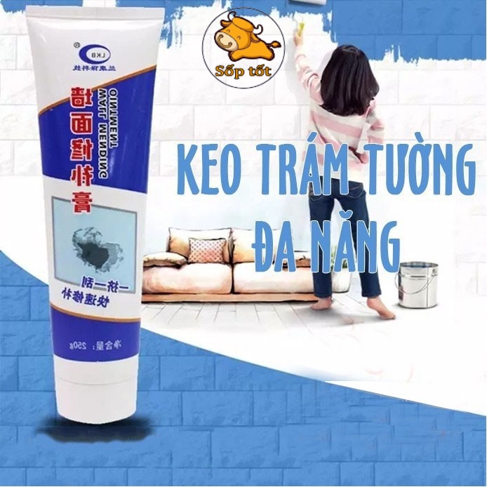 Keo dán tường vá lỗ thũng kẽ hở GD32