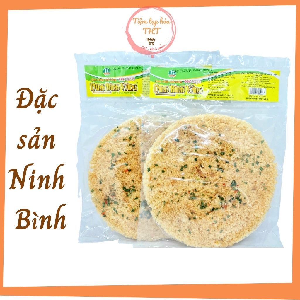 Cơm cháy mắm hành chà bông Ninh Bình 150g THT005