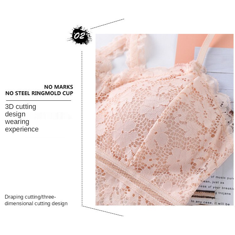 áo lót Không Đường May Có Mút Nâng Ngực