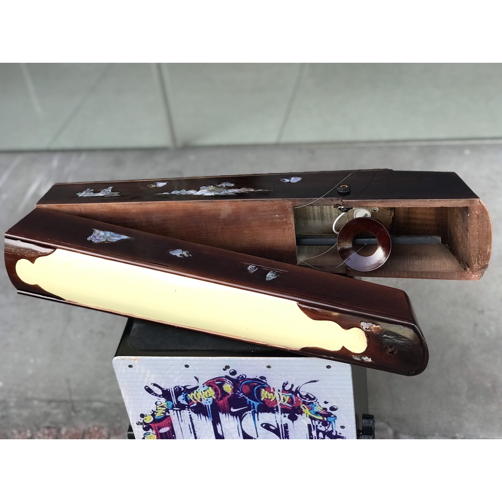 Đàn bầu xếp giá rẻ-tặng bao và que gãy