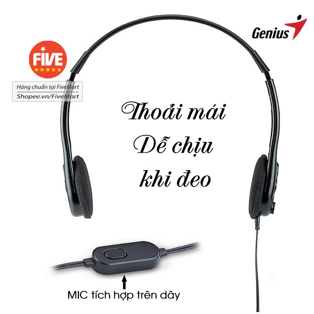 Tai Nghe HS-M200C Bản 1 Jack Cắm, Tích Hợp Mic, Siêu Nhẹ Và Đa Dụng Tương Thích Mọi Thiết Bị