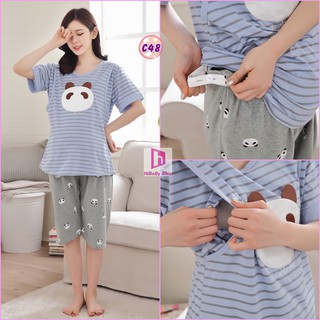 Quần áo bà bầu & sau sinh có thiết kế cho con bú C48