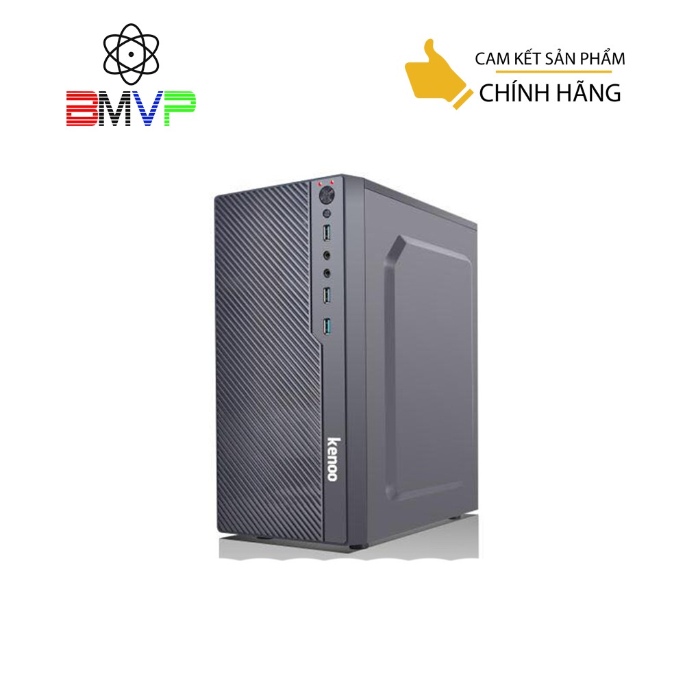 Vỏ Case Máy tính KENOO T12 (Mini Tower/Màu Đen) - Chính hãng