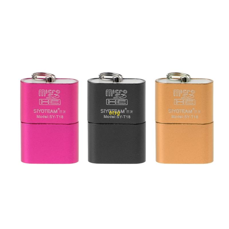Đầu đọc thẻ nhớ USB 2.0 A Micro SD TF bằng hợp kim nhôm