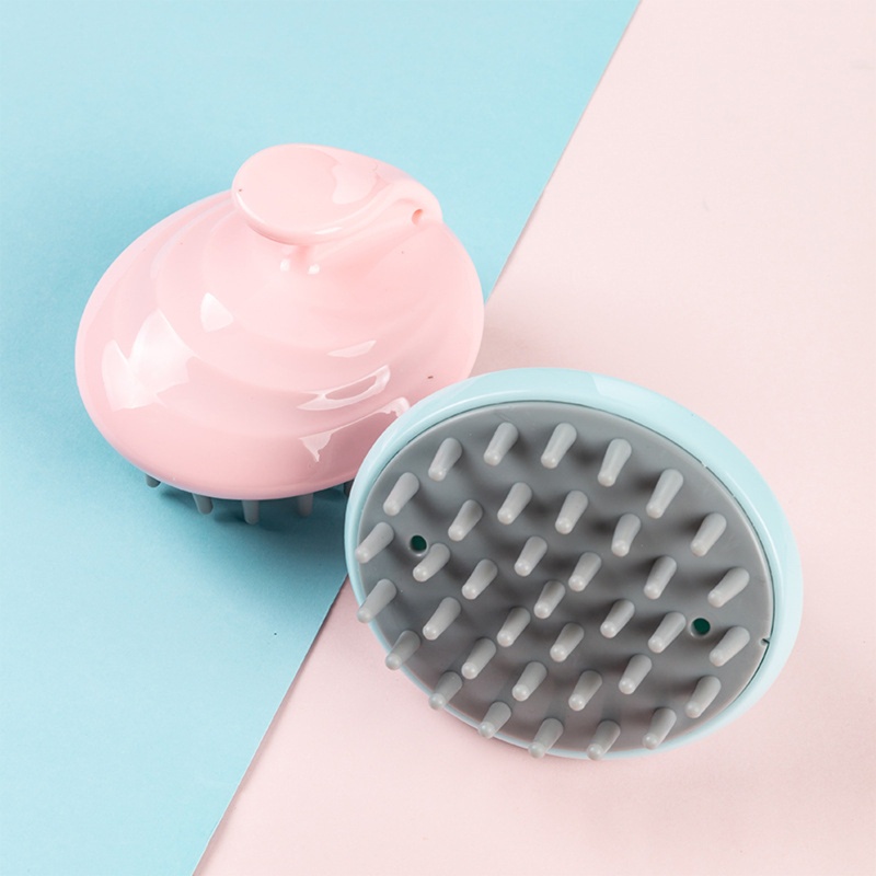 Bàn Chải Gội Đầu Massage Thư Giãn Bằng Silicon Mềm