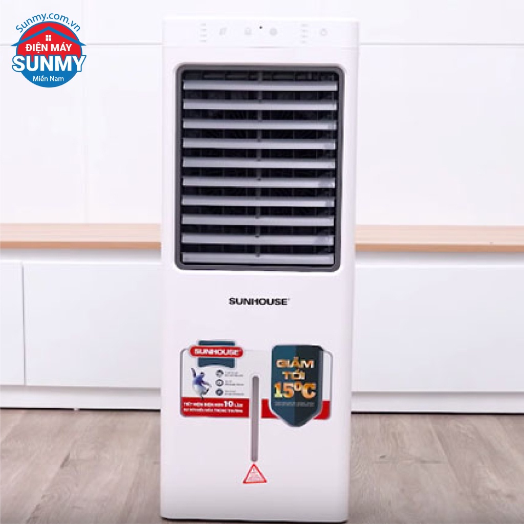 Quạt Điều Hòa Hơi Nước Sunhouse SHD7717 Làm Mát Và Sạch Không Khí - hàng trưng bày ko điều khiển