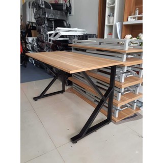 Bàn Học Chân Sắt Chữ K