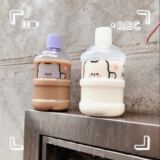 Bình Nước Nhựa Gấu Có Quai