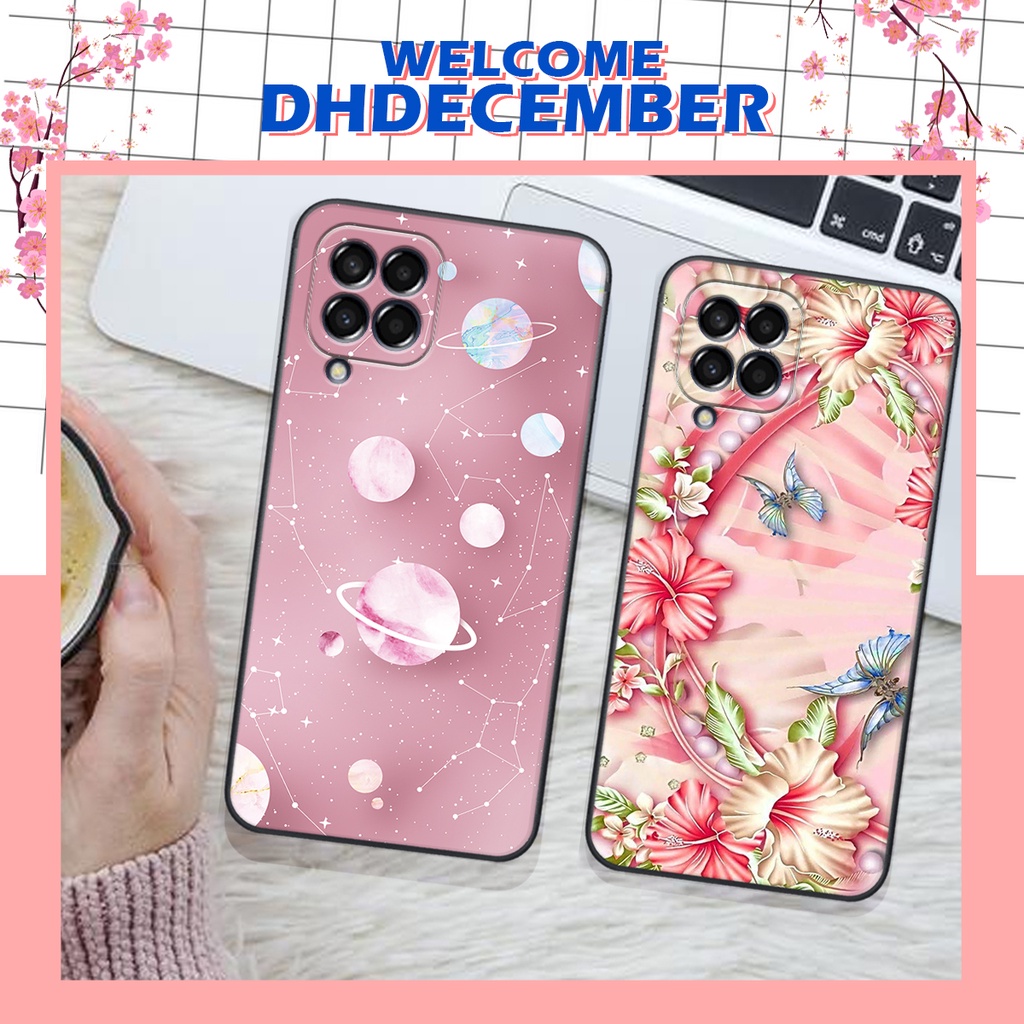 Ốp lưng Samsung M33 5G / M52 / M62/ M63 in hình hoa xinh xắn, hiện đại , thời trang ,phong cách