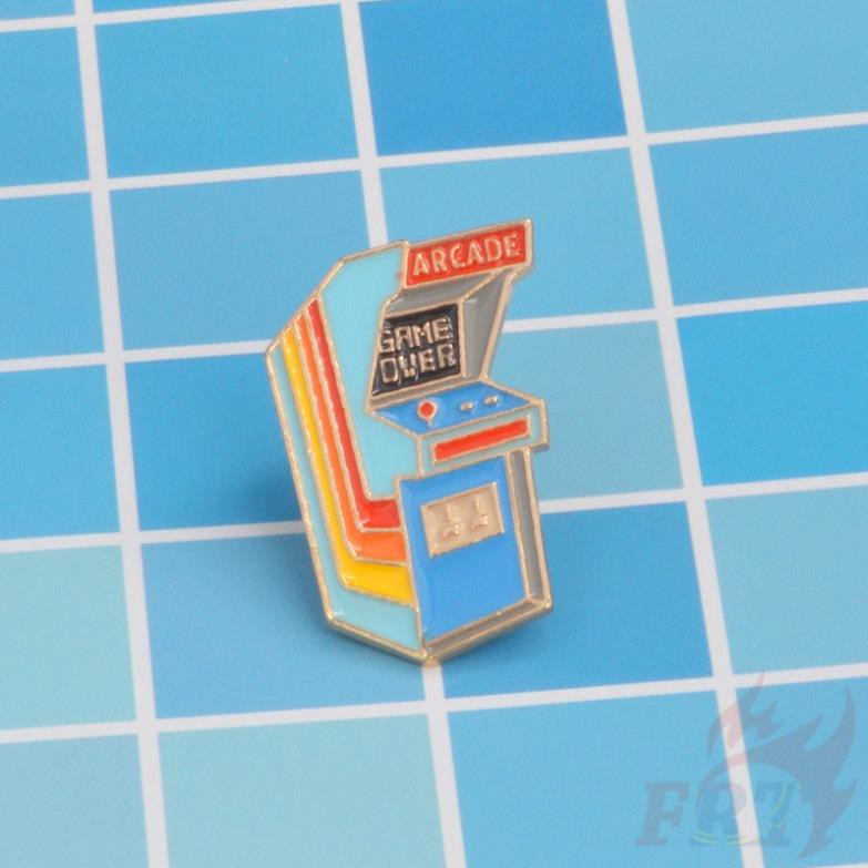 > Ready Stock < ❉ Super Mario Bros. PlayStation Pins ❉ 1Pc ARCADE GAME OVER Collection Brooches Pins *