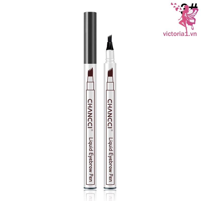 Microblading Tattoo Eyebrow Pencil Long Lasting Waterproof Fork Tip Makeup Ink Sketch Eye Brow Pen