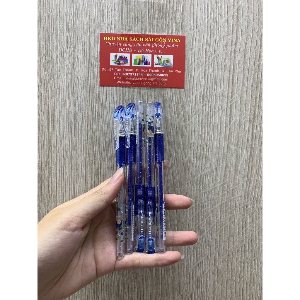 Bút Gel Kim Tuyến Gstar Glitter Dùng Để Viết Thiệp Cưới , Trang Trí Sổ Tay