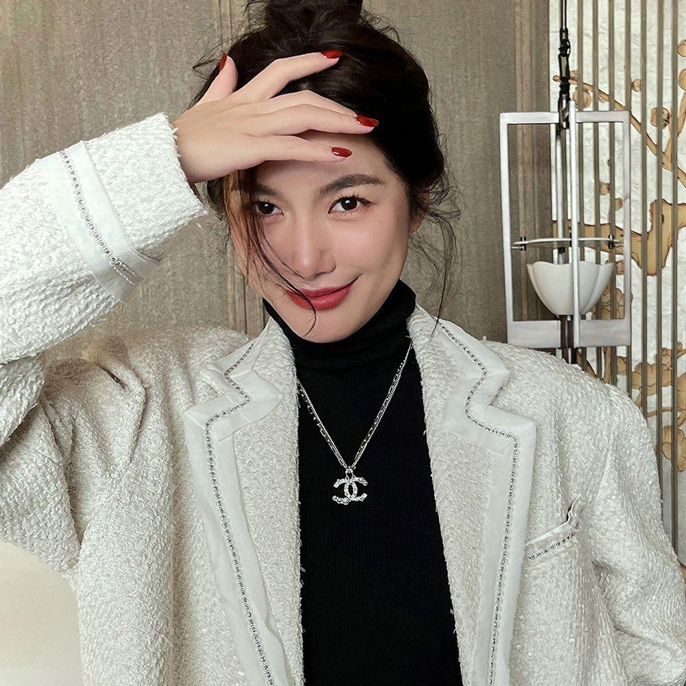 VANES1 Vòng Cổ Choker Đính Đá Thời Trang Hàn Quốc Cho Nam Nữ