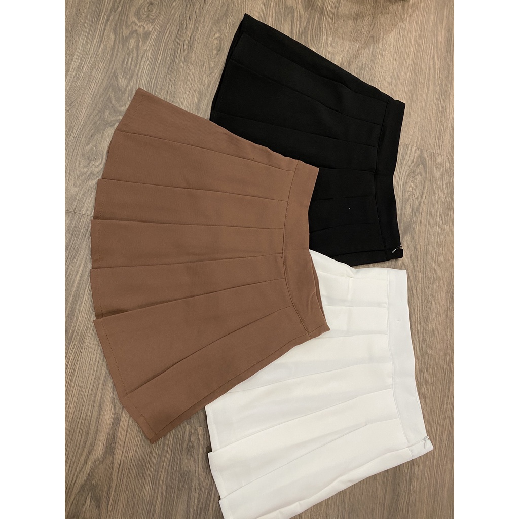 Chân váy xếp ly vải tuyết mưa - Mã 800 | BigBuy360 - bigbuy360.vn