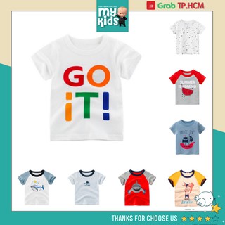 Áo thun cho bé trai in hình DƯA HẤU ngộ nghĩnh chất cotton