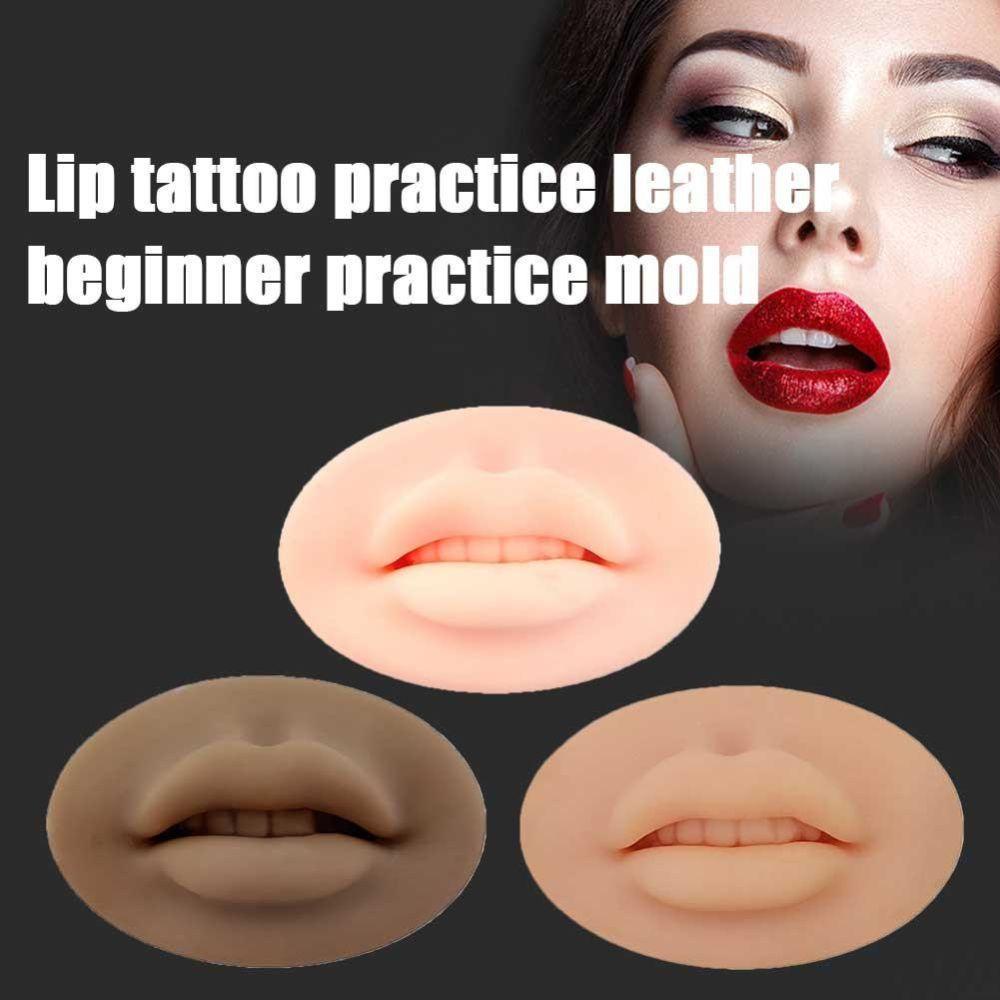 Phụ Kiện Tập Xăm Môi 3D Bằng Silicone Chất Lượng Cao NORMAN