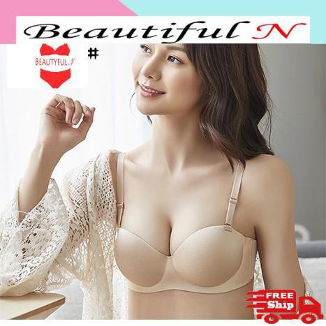 Áo lót nữ cao su non đệm nâng ngực 3cm 2188# cao cấp siêu ôm ngực mềm mại thoải mái không gọng chắc chắn