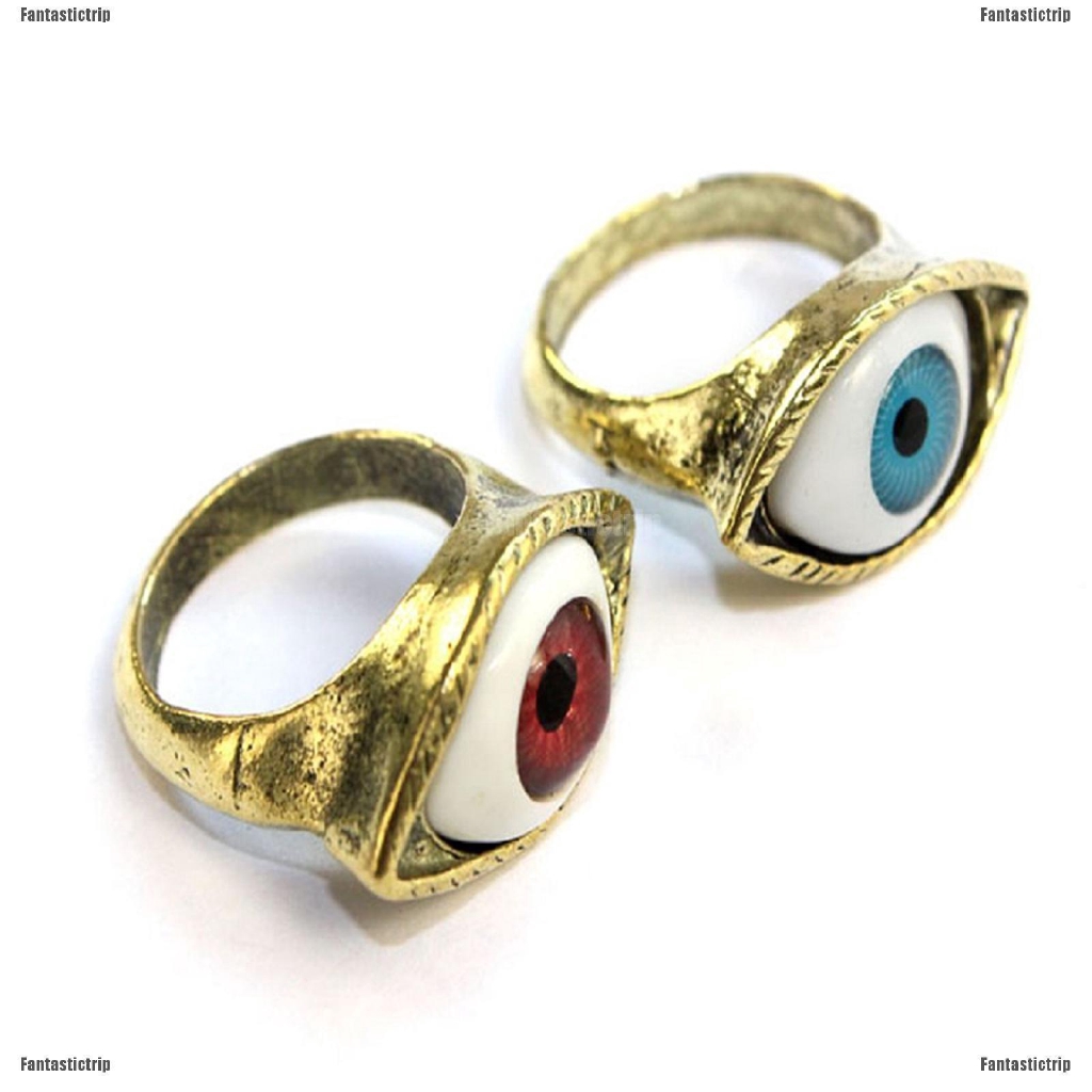 Nhẫn HợP Kim HìNh Đôi MắT Ma Cà RồNg ThờI Trang Cho Nữ