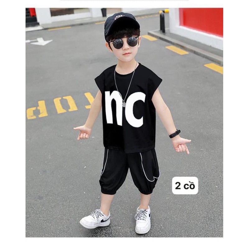 Set bộ hip hop NC bé trai size Đại (22-36kg)