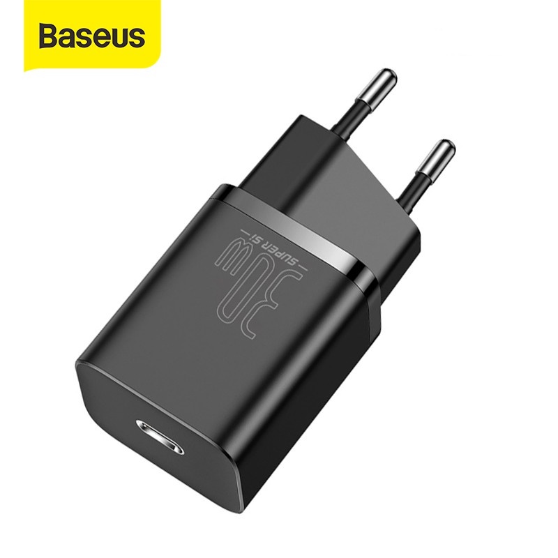 -hshop Củ Sạc Nhanh Baseus PD 30W USB Type C Hỗ Trợ QC3.0 cho táo Phone 12