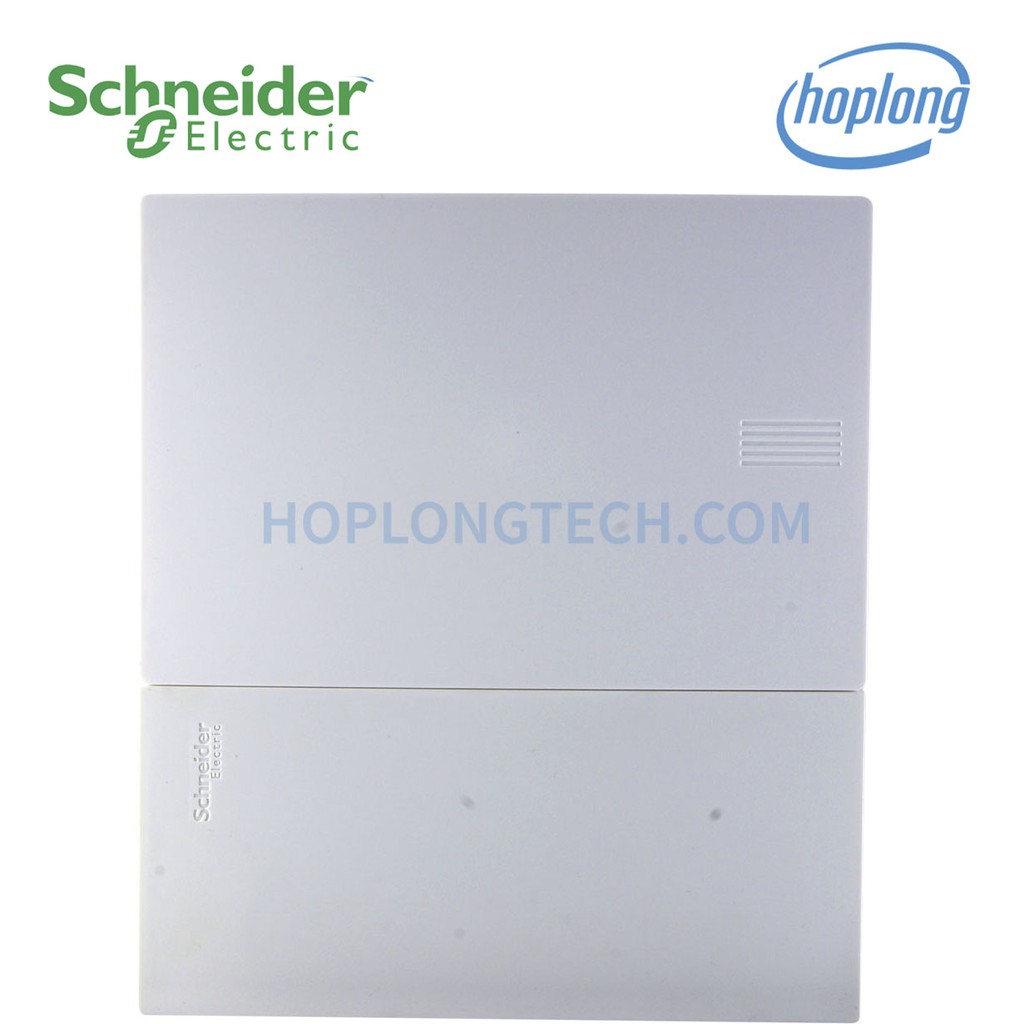 [CHÍNH HÃNG] MIP22108 Tủ điện âm tường Minipragma cho 8 mô đun cửa trắng SCHNEIDER