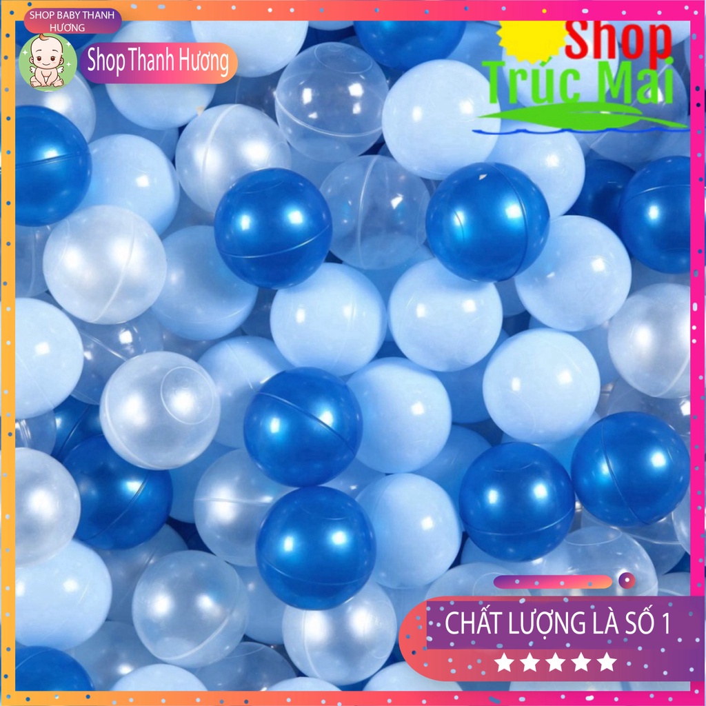 100 bóng nhựa loại đẹp CÓ VIDEO SIÊU CĂNG Banh khu vui chơi an toàn cho trẻ màu pastel